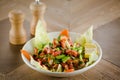 Turkish Gavurdagi Salad with walnut. coban or choban salatasi