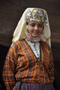 Turkish girl in traditional cloth