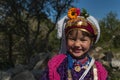 Turkish girl in traditional dress