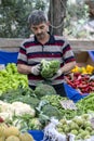 The famous Friday market in Kas, Turkey.