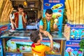 Turkish ice cream seller in Istanbul Royalty Free Stock Photo