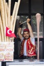 Turkish ice cream seller