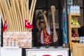 Turkish ice cream seller