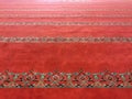 Turkish islamic carpet fragment with rumi style floral decorations