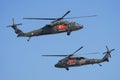 Turkish Jandarma Force Sikorsky S-70 displayed at Istanbul Ataturk Airport during Teknofest Istanbul, Turkiye