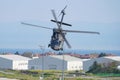 Turkish Jandarma Force Sikorsky S-70 displayed at Istanbul Ataturk Airport during Teknofest Istanbul, Turkiye