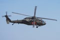 Turkish Jandarma Force Sikorsky S-70 displayed at Istanbul Ataturk Airport during Teknofest Istanbul, Turkiye