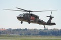 Turkish Jandarma Force Sikorsky S-70 displayed at Istanbul Ataturk Airport during Teknofest Istanbul, Turkiye