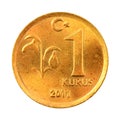 Turkish Kurus Royalty Free Stock Photo