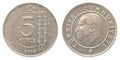 5 turkish kurush coin