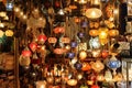 Turkish lamps, Grand Bazaar, Istanbul, Turkey Royalty Free Stock Photo