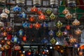 Turkish lamps for sale in the Grand Bazaar, Istanbul, Turkey