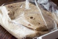 Turkish Lavash Durum Flat Bread for Gozleme or Traditional Wraps.