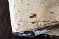 Turkish Lavash Durum Flat Bread for Gozleme or Traditional Wraps.