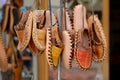 Turkish leather slippers on sale