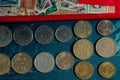 Turkish Lira as old metal coins collectiion