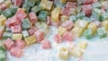 Turkish lokum, also known as Turkish delight, is a popular confectionery