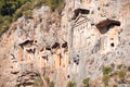 Turkish Lycian tombs