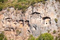 Turkish Lycian tombs - ancient necropolis