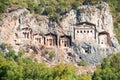 Turkish Lycian tombs - ancient necropolis