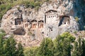 Turkish Lycian tombs - ancient necropolis