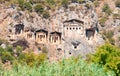 Turkish Lycian tombs - ancient necropolis