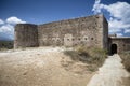 Turkish medieval fortress at Ancient Aptera in Crete,