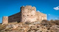 Turkish medieval fortress at Ancient Aptera in Crete, Greece