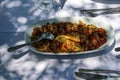 Turkish mezes appetizers Royalty Free Stock Photo