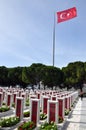 Turkish Military Cemetery. Gallipoli, tombstone