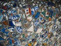 Turkish mosaic at city wall