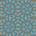 Turkish mosque seamless pattern graphic design.