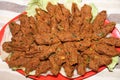 Turkish national dish chi kufte Royalty Free Stock Photo