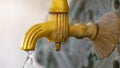 Turkish ottoman style water tap Royalty Free Stock Photo