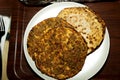 Turkish pizza traditional name is lahmacun