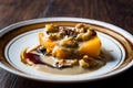 Turkish Pumpkin Dessert with Tahini and Walnut / Kabak Tatlisi