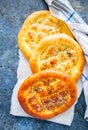 Turkish ramazan pidesi - Traditional Turkish ramadan flatbreads