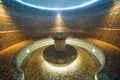 Turkish sauna interior hammam room tiled water hot Royalty Free Stock Photo