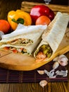 Turkish Shawarma durum