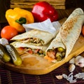 Turkish Shawarma durum