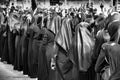 Turkish Shia women takes part in an Ashura parade Royalty Free Stock Photo