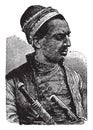 Turkish Soldier, vintage illustration