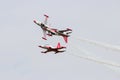 Turkish Stars airshow Royalty Free Stock Photo