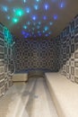 Turkish steam bath interior