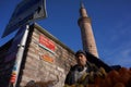 Turkish street vendor Royalty Free Stock Photo