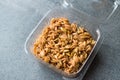 Turkish Style Cooked Orzo Pasta in Plastic Box / Pilav or Pilaf.