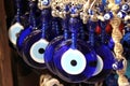 Turkish superstition evil eye beads, ( Nazar beads ) Royalty Free Stock Photo