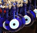 Turkish superstition evil eye beads, ( Nazar beads ) Royalty Free Stock Photo