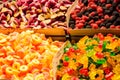 Turkish sweets displayed in Grand bazaar, Istanbuly