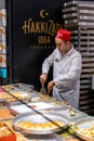 Turkish sweets at Hafiz Mustafa 1864 Confectionery Royalty Free Stock Photo